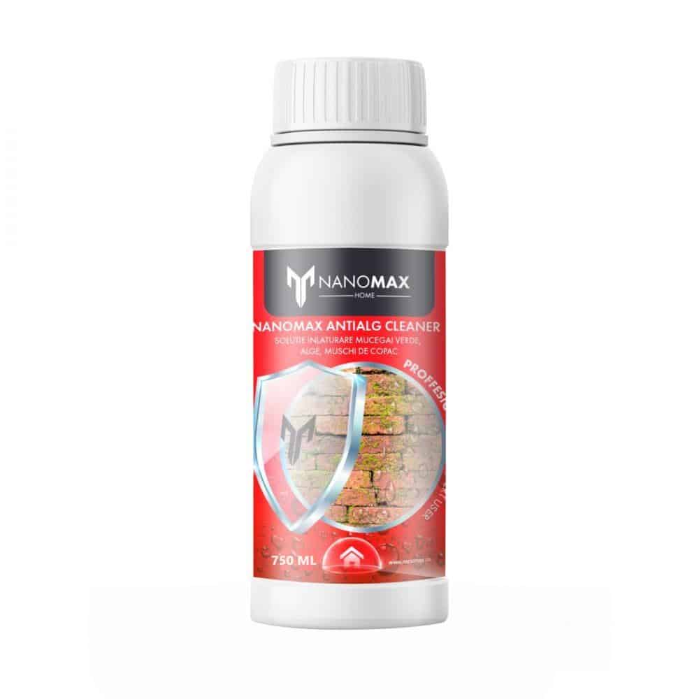Soluție Antimucegai și Alge Fără Clor pentru Pereți, Fațade și Piatră, 750 ml, NanoMax