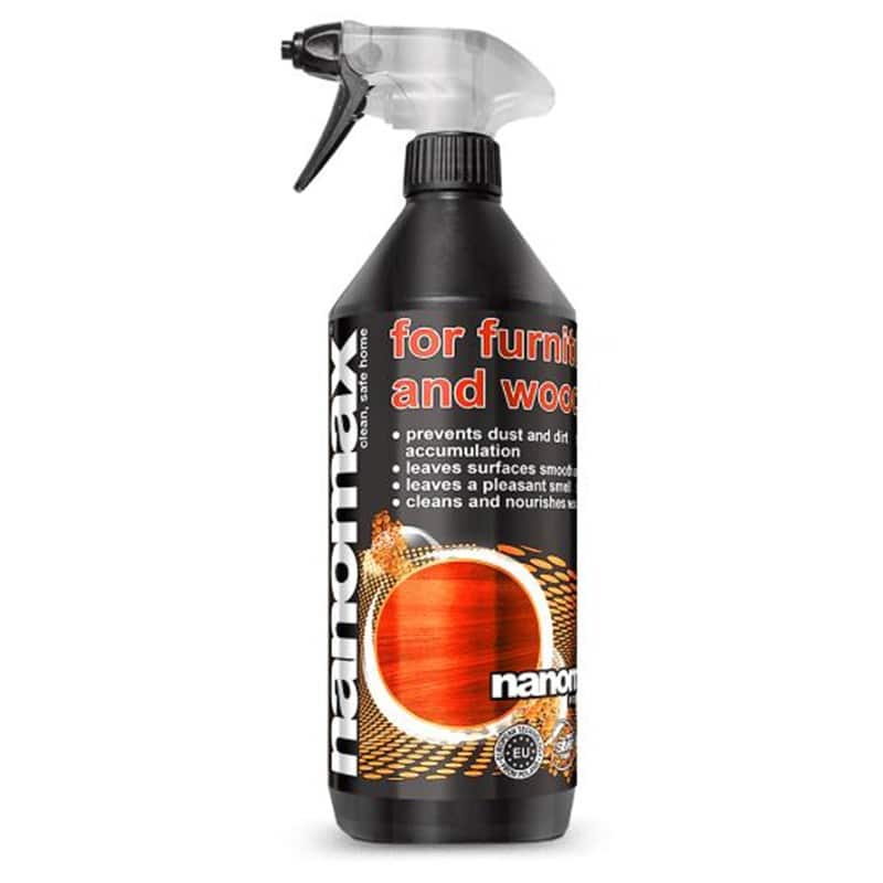 Soluție Profesională Antistatică pentru Lemn și Mobilier Nanomax - Detergent profesional curatare lemn si mobilier din lemn, Nanomax - 1L